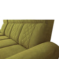 SELLY MUSTARD SMALL SOFA BED