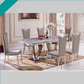 MOWANA GREY TABLE WITH 6 CHAIR