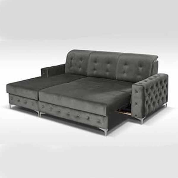 VERSO SMALL GREY SOFA BED