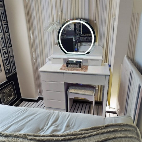 BILBAO BLACK DRESSING TABLE
