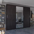 MIAMI WALNUT WARDROBE 250cm