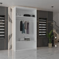 CHICAGO WHITE WARDROBE 250cm