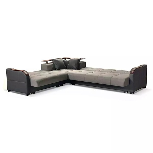 FUTURO BROWN CORNER SOFA BED - Image 2