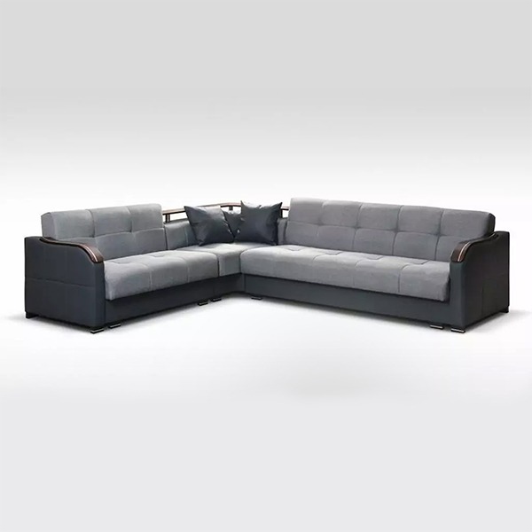 FUTURO GREY CORNER SOFA BED - Image 2