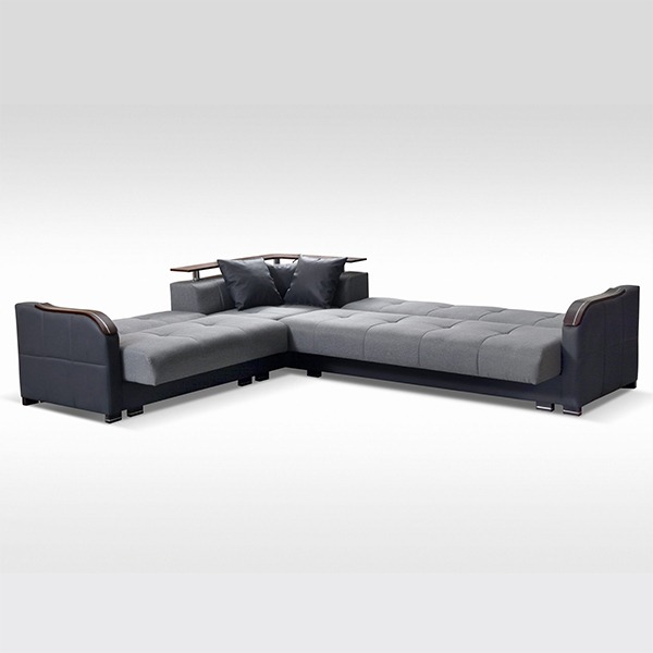 FUTURO GREY CORNER SOFA BED - Image 3