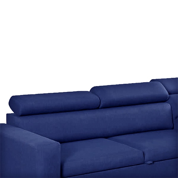Hugo Blue Corner Sofa Bed - Image 3