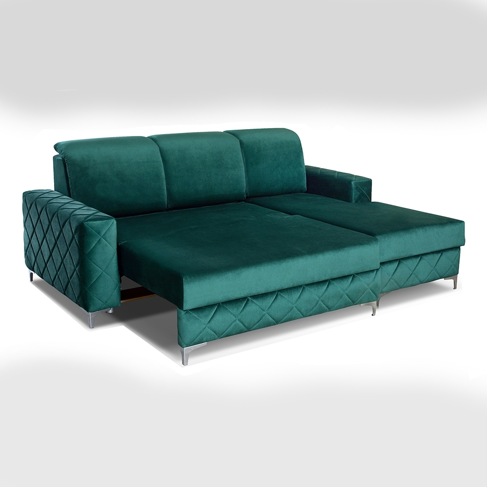 BORYS GREEN SOFA BED SMALL - Image 6