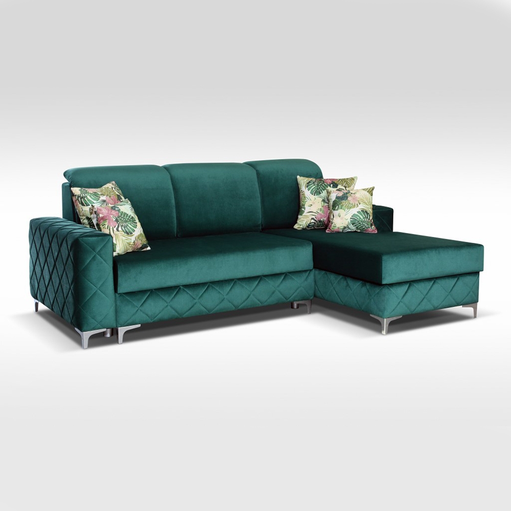 BORYS GREEN SOFA BED SMALL - Image 3