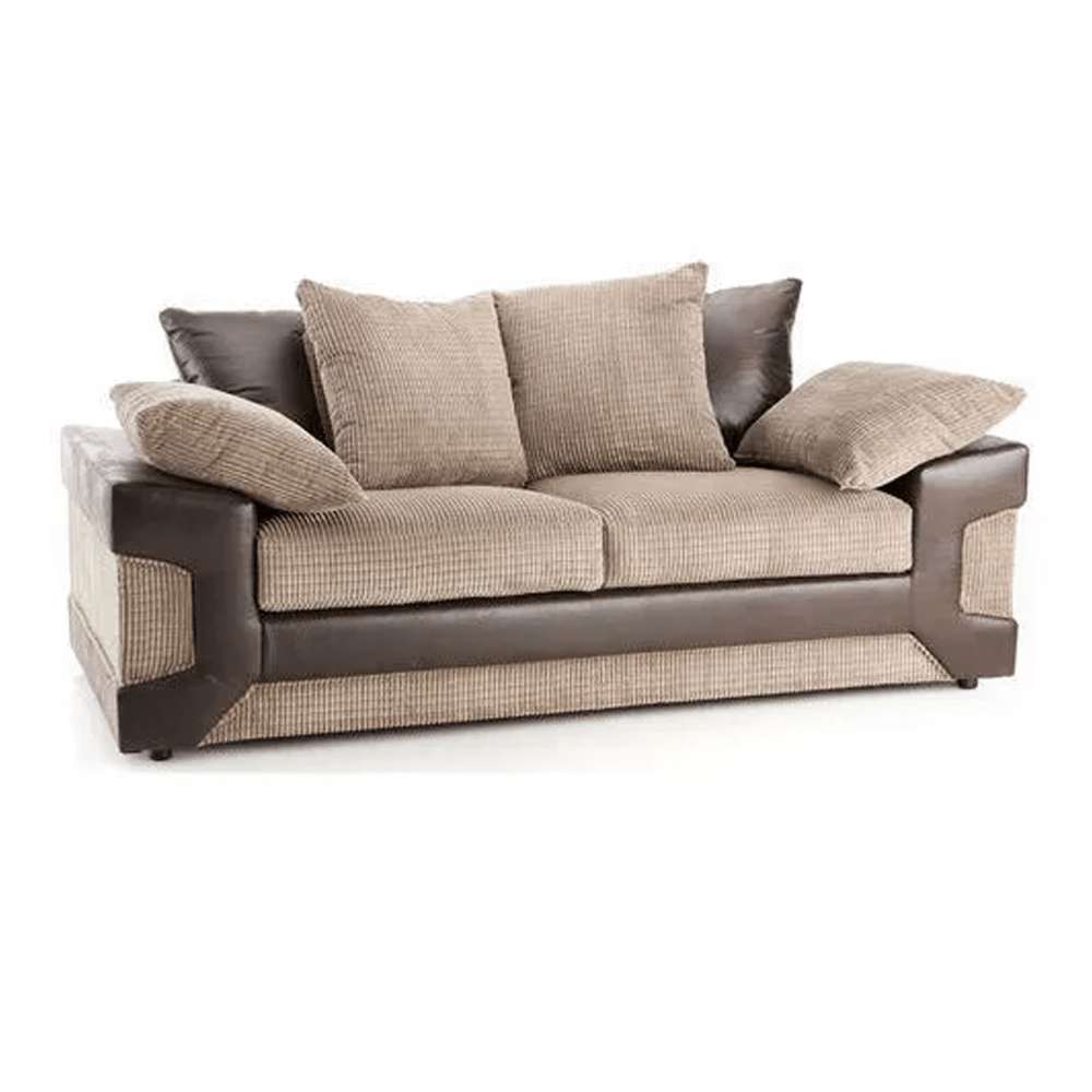 DINO BEIGE/BROWN SOFA SET - Image 4