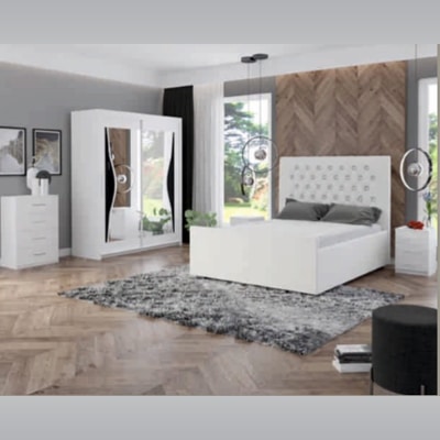 WHITE DAKOTA BEDROOM SET
