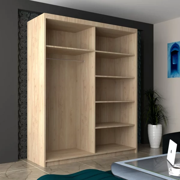 INFINITY OAK WARDROBE 150cm/180cm/200cm - Image 4