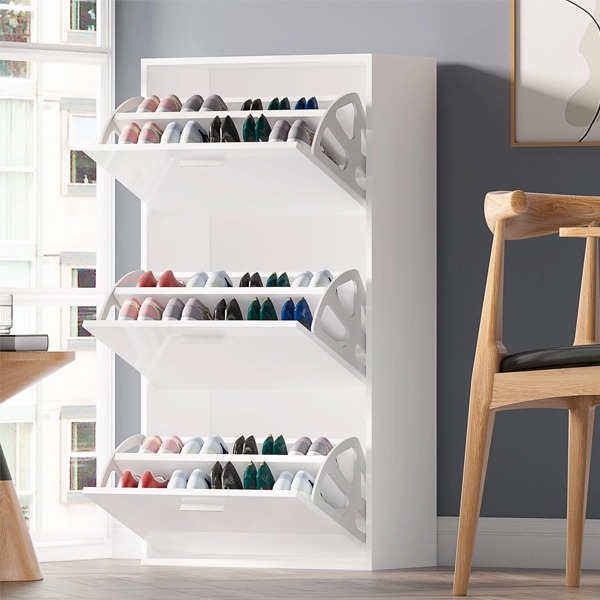 High Gloss Shoe Rack in 3 sizes and 3 Diffrent Colors - Image 15