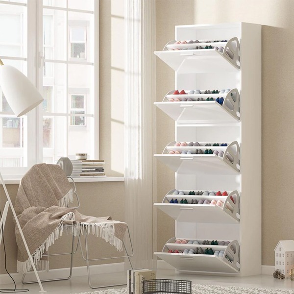 High Gloss Shoe Rack in 3 sizes and 3 Diffrent Colors - Image 13