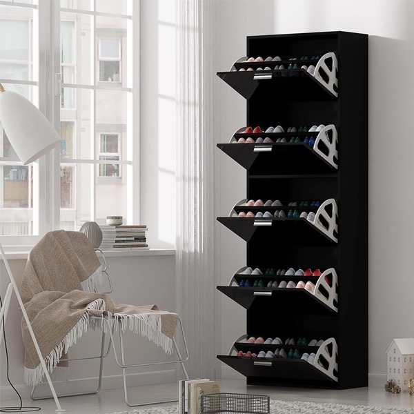 High Gloss Shoe Rack in 3 sizes and 3 Diffrent Colors - Image 11