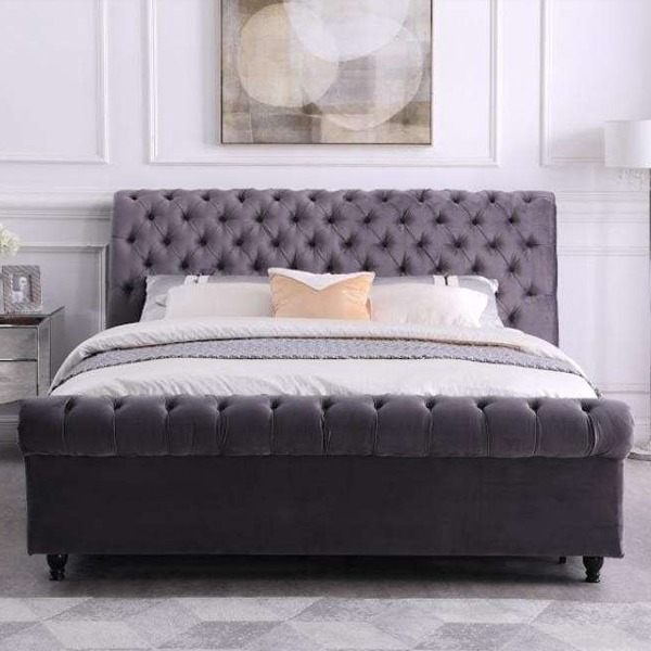 MARINA GREY DOUBLE BED