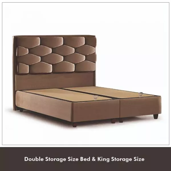 ROSE BROWN STORAGE BED - Image 3