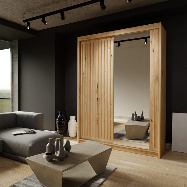 ROYAL OAK WARDROBE 150cm/203cm - Image 3