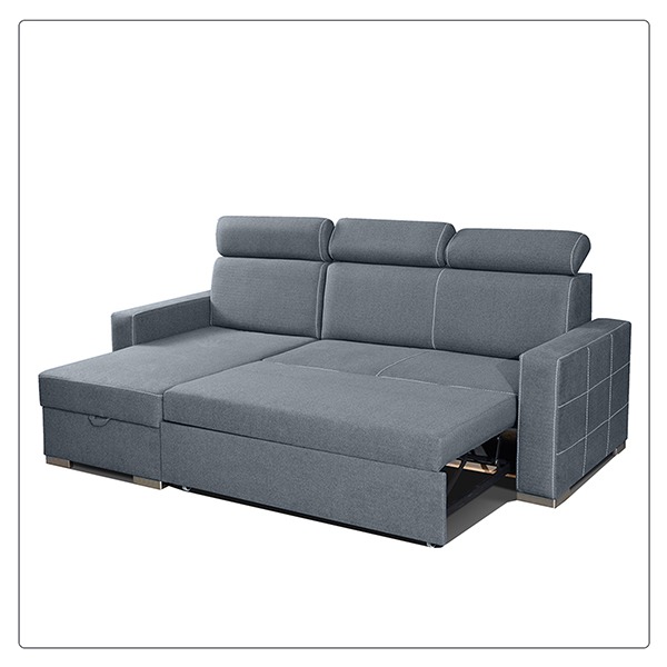 HOLLIE SOFA BED GREY - Image 3