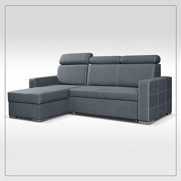 HOLLIE SOFA BED GREY - Image 4
