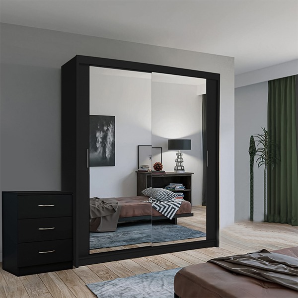 CHICAGO BLACK WARDROBE SET - Image 3