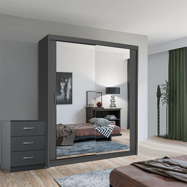 CHICAGO GREY WARDROBE SET - Image 4