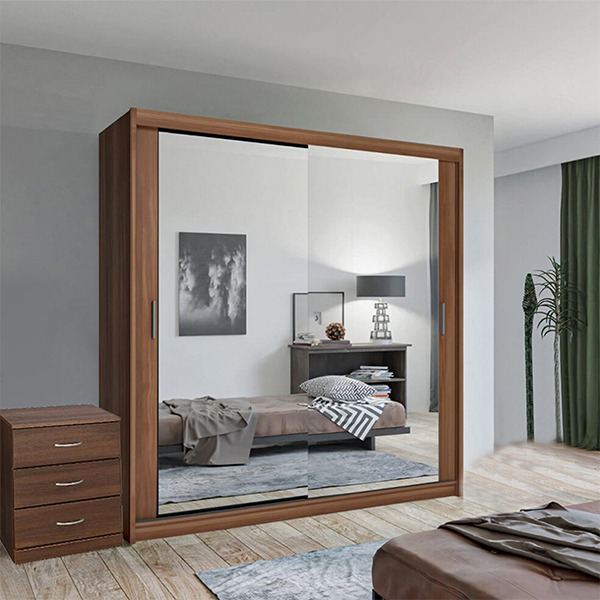 CHICAGO WALNUT WARDROBE SET - Image 4