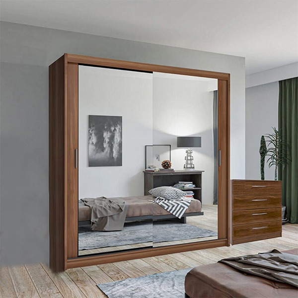 CHICAGO WALNUT WARDROBE SET - Image 3