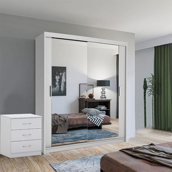 CHICAGO WHITE WARDROBE SET - Image 3