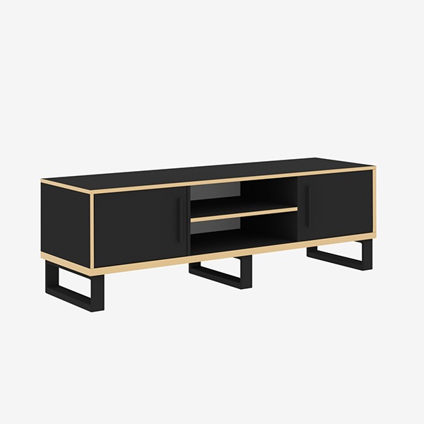 Golden Bedroom Set with Wall unit - Image 7