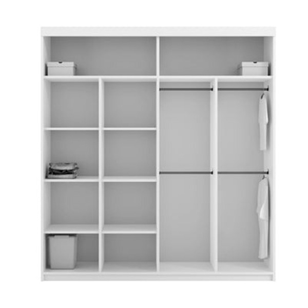 Lugo Sliding Wardrobe 203cm. - Image 5