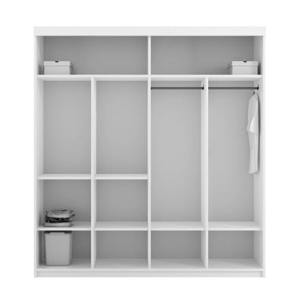 Lugo Sliding Wardrobe 203cm. - Image 6