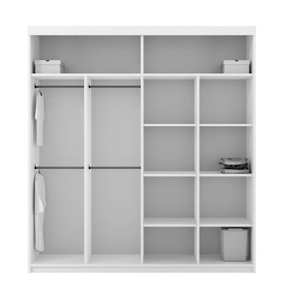 Lugo Sliding Wardrobe 203cm. - Image 7
