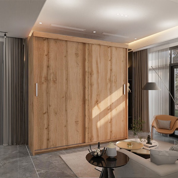 Lugo Sliding Wardrobe 203cm.