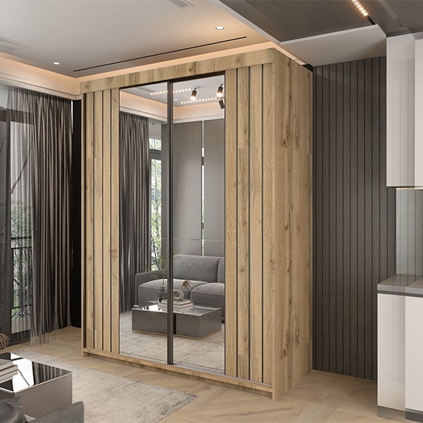 Marbella Votan Sliding Wardrobe 150cm/200cm - Image 5